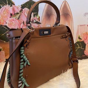 Fendi Nappa whip stitch  Peakaboo Iconic Style Large Size